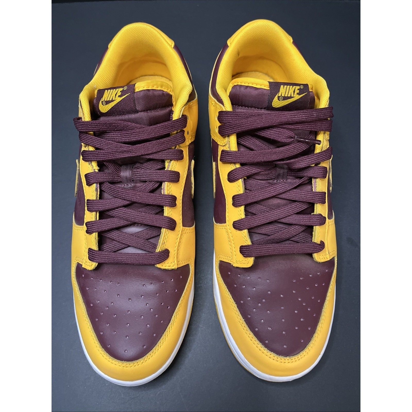Nike Dunk Low Men's Size 12 Dd1391 702 Retro University Gold Arizona State Rare